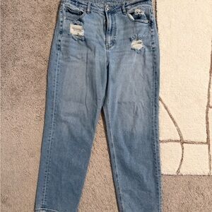 American Eagle Outfitters Light Blue Distressed Jeans